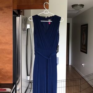 Vince Camuto Blue Jumpsuit